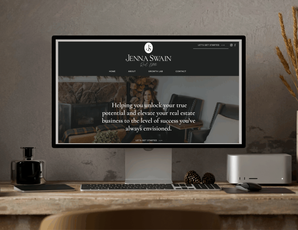realtor brand website design